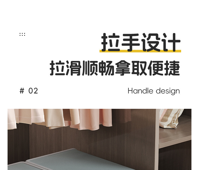 Cross-border non-woven fabric bed sheet four-piece set storage box, large-capacity fabric clothing wardrobe drawer, bedroom quilt cover storage pic 13