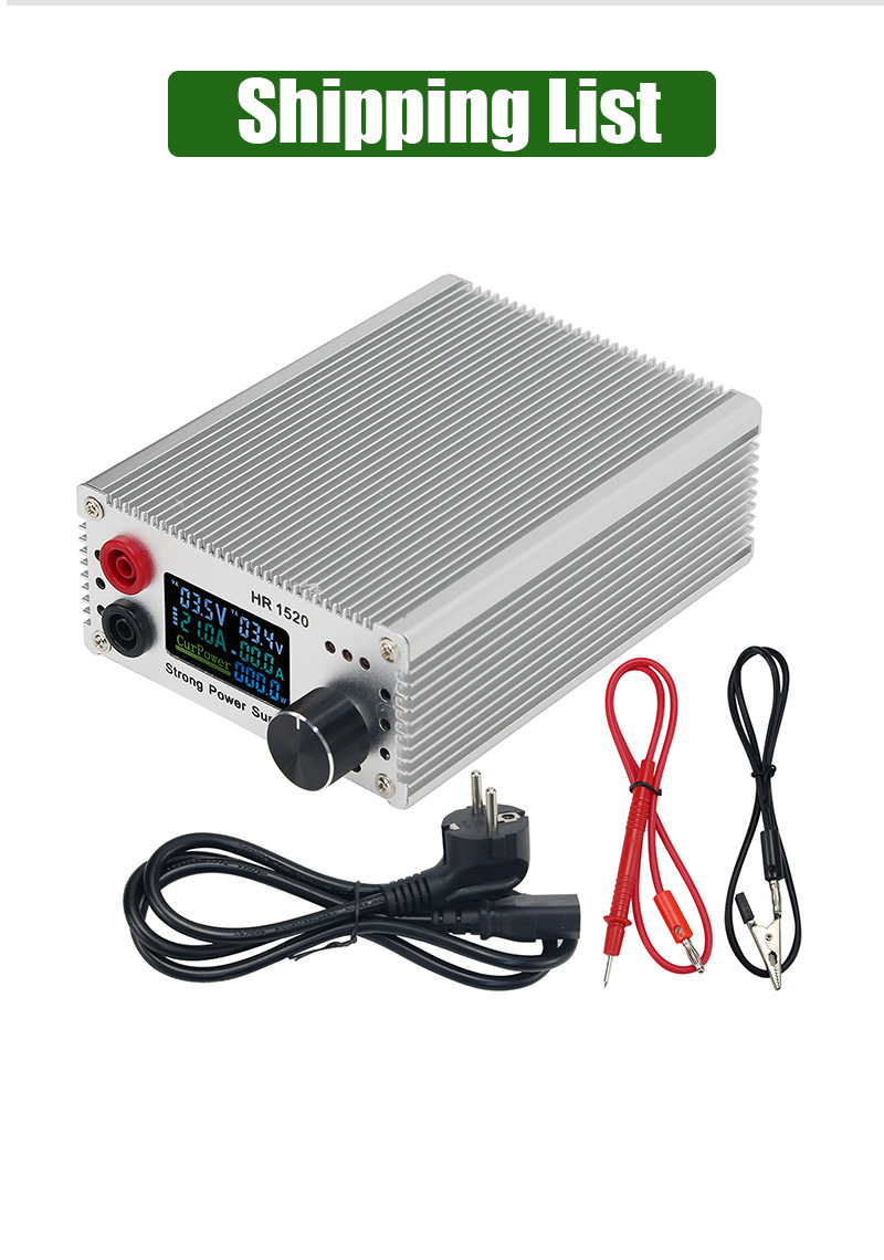 HR1520烧机神器短路检测老化测试机便携式可调直流稳电源110v-220详情24