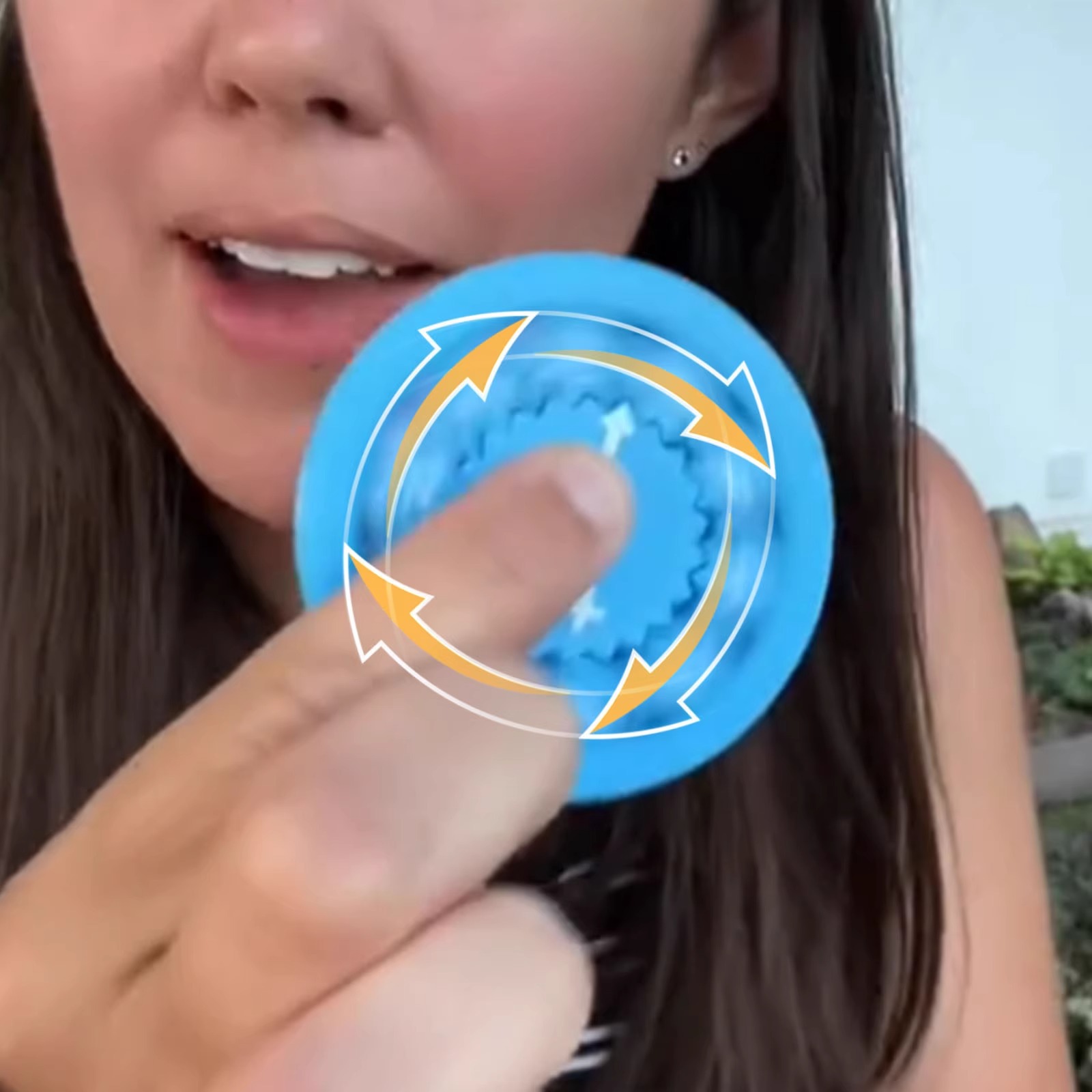 Digital gyroscope, rotating fingertip gyroscope, math arithmetic, stress-relieving intelligence, finger dust toy, gear rotation, addition, subtraction, multiplication, division pic 5