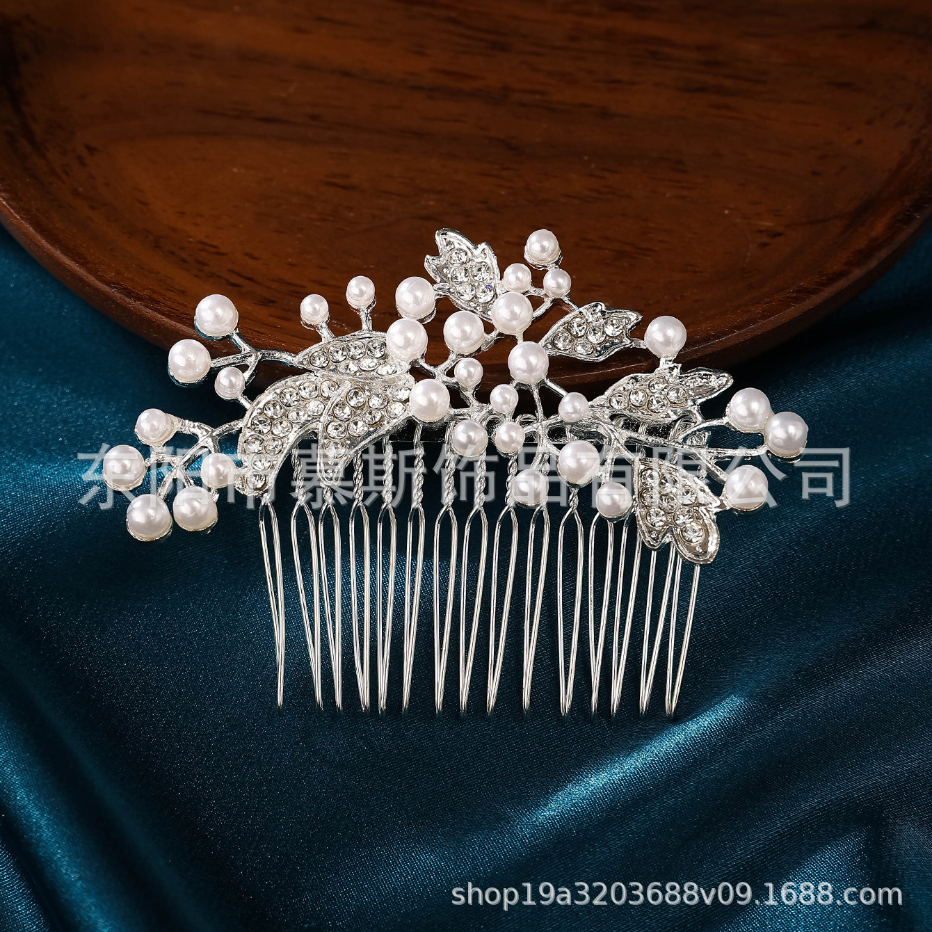 Tocados de novia peinados para mujeres nichos vestidos de novia accesorios para el cabello ins versatile premium sense accesorios para el cabello diamantes flores peinados para el cabello pic 19