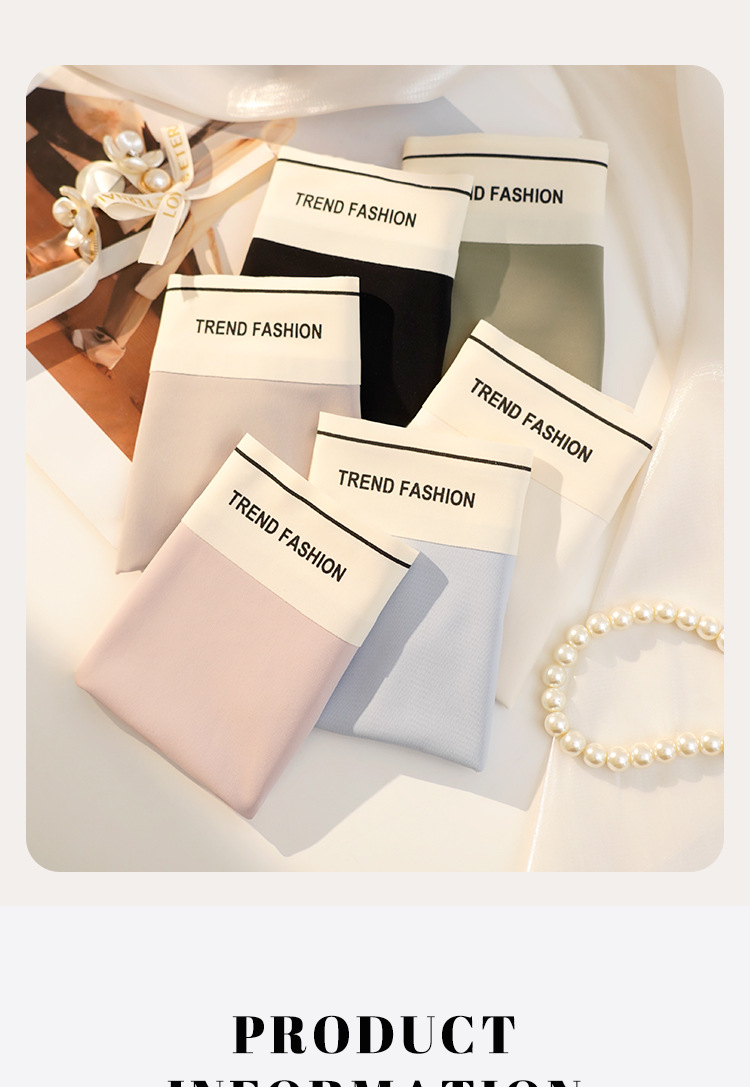 内裤女士无痕夏季薄款纯棉裆透气速干冰丝中腰大码运动女生三角裤详情16