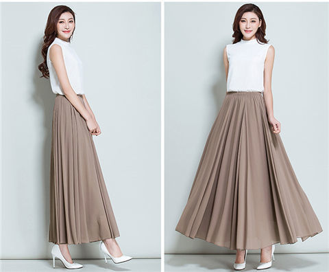 New fashionable, bright red MIDI dress for summer and spring, high-waisted and slimming, chiffon MIDI dress, mid-length beach style pic 30