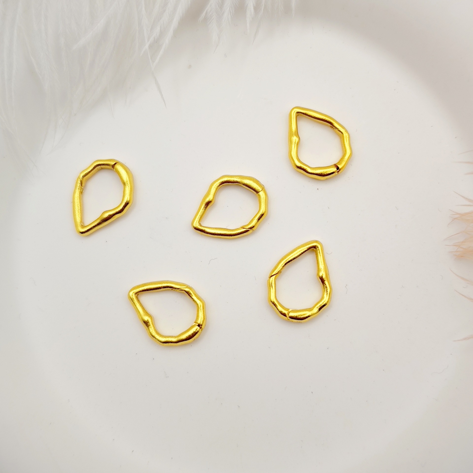 保色古法金饰品扣异型扣diy手链项链扣连接扣详情2