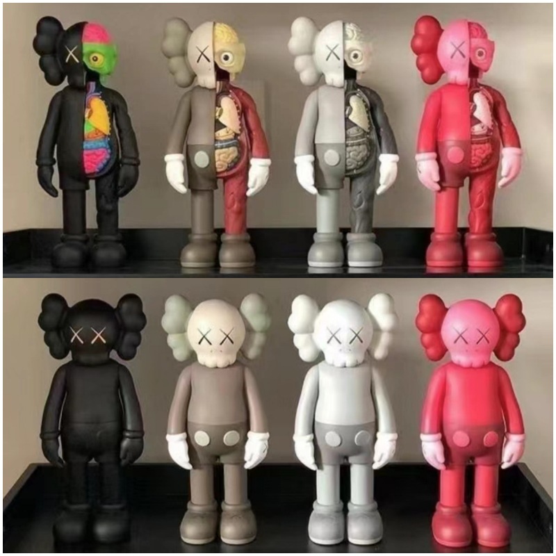 kaws芝麻街公仔客厅高档轻奢潮玩暴力熊桌面摆件手办卡通家居礼物详情24