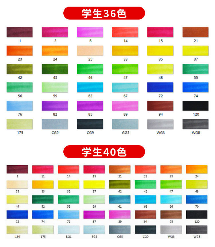 Touch Marker Pen 48 Color Double-headed alcohol oil-based art drawing pen Watercolor pen Color Pen Marker pen pic 18
