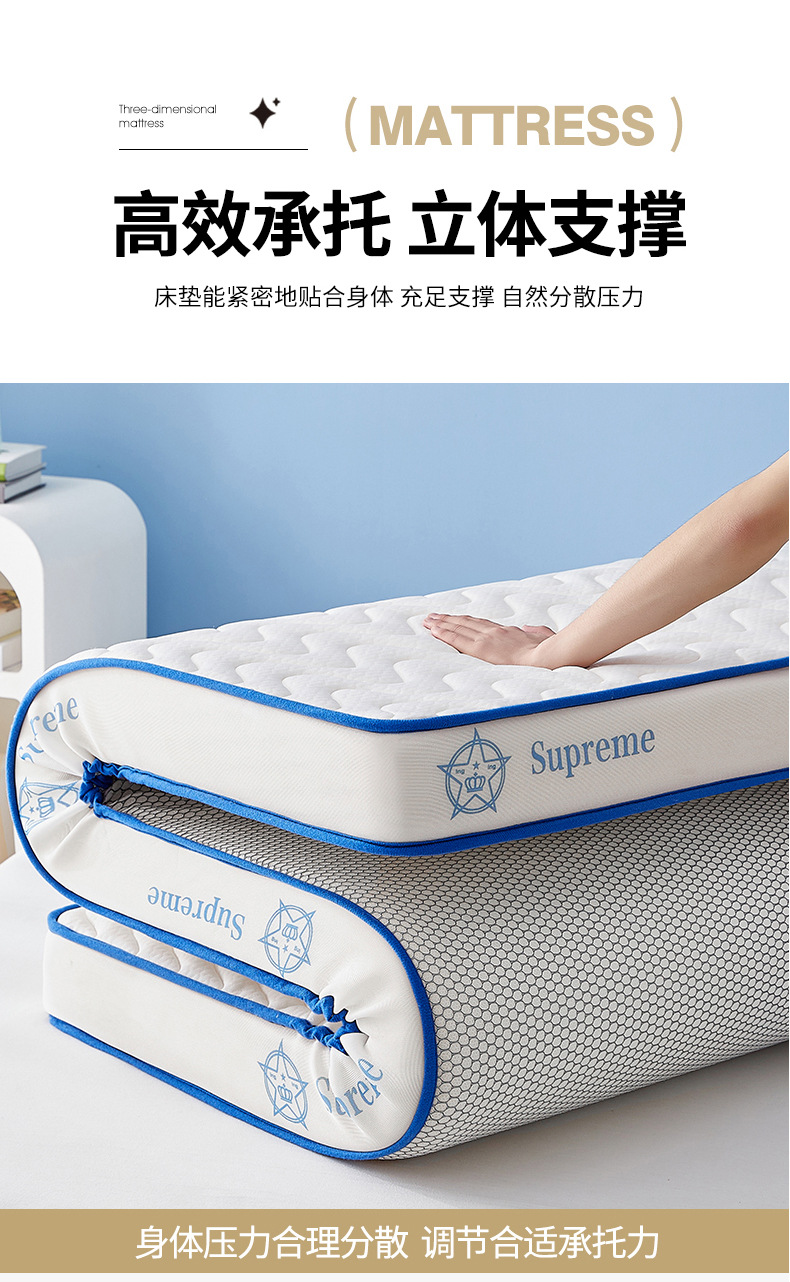 床垫子乳胶床垫宿舍床垫学生租房加厚褥子软垫家用打地铺神器双人详情10