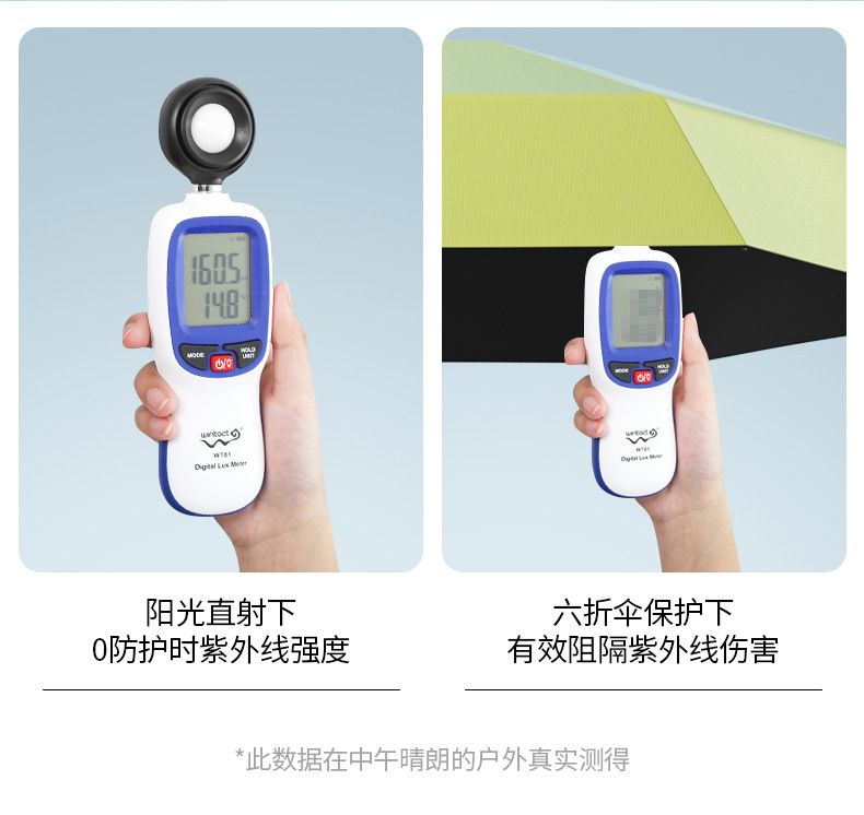 扁六折六开环扣太阳伞女防晒伞遮阳小清新雨伞五折晴雨两用印logo详情17