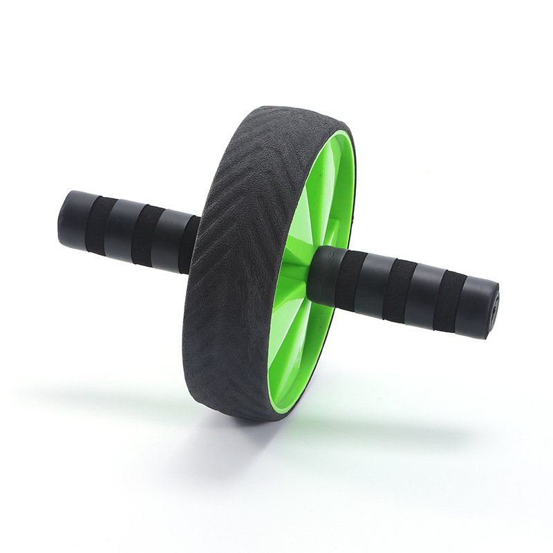 腹肌轮源头厂家单轮静音健腹轮腹部健身器材巨轮滚轮减腹彩盒包装详情8