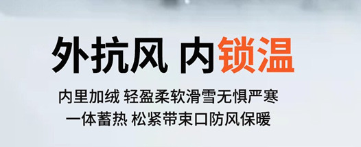 Wholesale of new fleece and thickened warm sports and outdoor skiing gloves, as well as windproof gloves for electric bikes and motorcycles pic 3