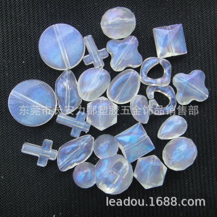 28*13mm镀彩吊孔海螺葱粉珠DIY手工饰品配件散珠手链项链串珠材料详情50