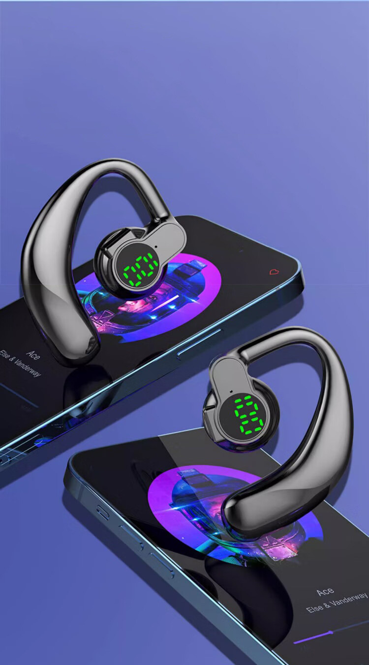 The left-right rotatable open wireless Bluetooth headphones with ear loops are suitable for oppo, Huawei, vivo, Apple and Xiaomi pic 12