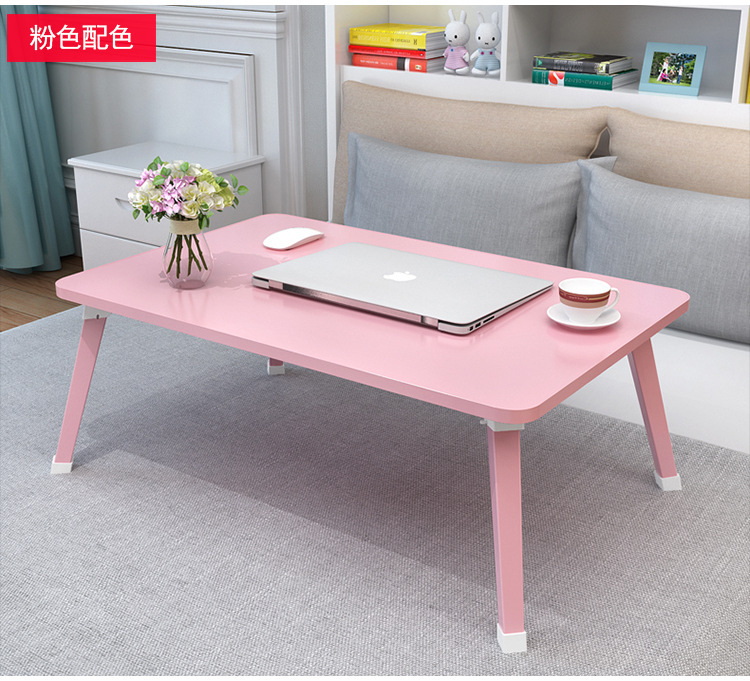 床上小桌子笔记本电脑桌简易寝室宿舍学生书桌大号可折叠桌懒人桌详情4