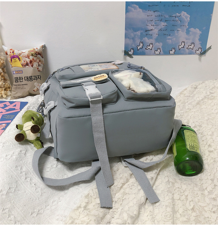 书包初中女生双肩包女痛包大容量小学生日系高中生背包中学生肩包详情31