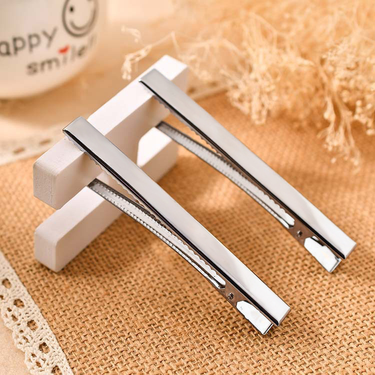 Square duckbill clips, diy hair clips, wholesale hair accessory materials, bb clips, plain clips, hair clips, square clips, duckbill clips, headwear pic 7