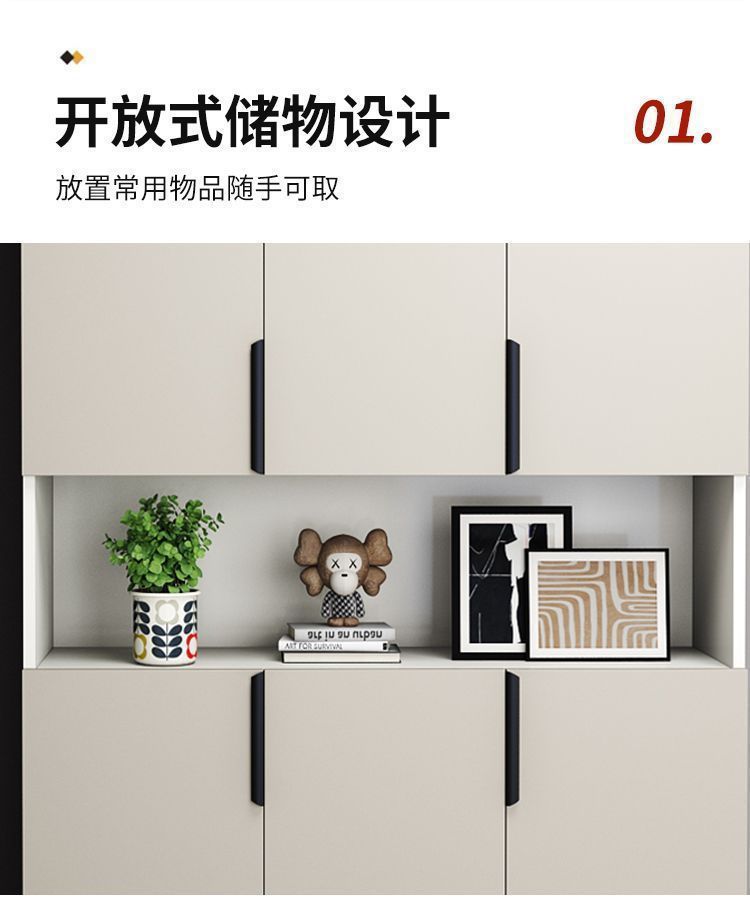 实木入户鞋柜换鞋凳家用门口靠墙多功能玄关柜收纳置物阳台储物柜详情9