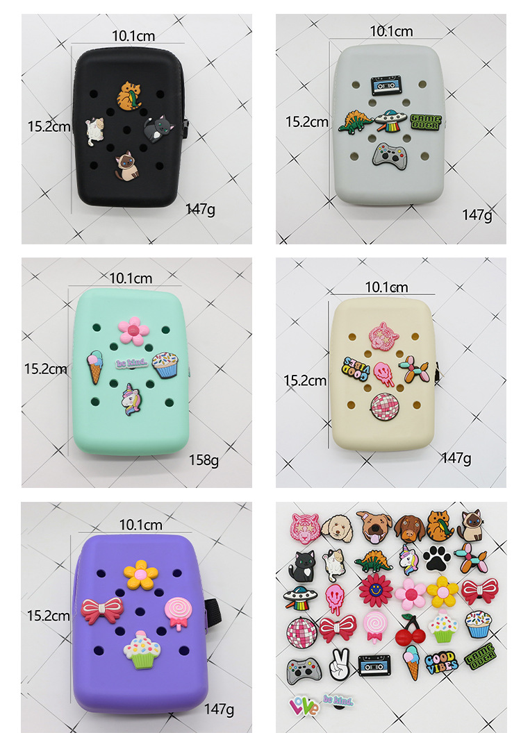 Cross-border bestsellers: stanley water Cup Silicone hole Bag, 40oz Ice Cup, loose change bag, outdoor exercise arm bag pic 6