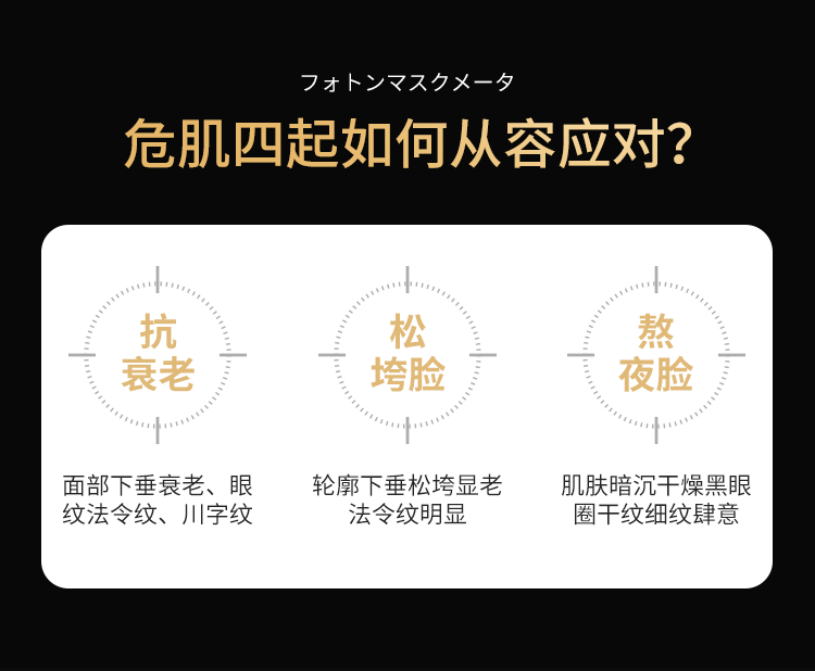 新款硅胶光疗面膜仪 家用LED光子嫩肤面罩红外彩光美容仪光子面罩详情7