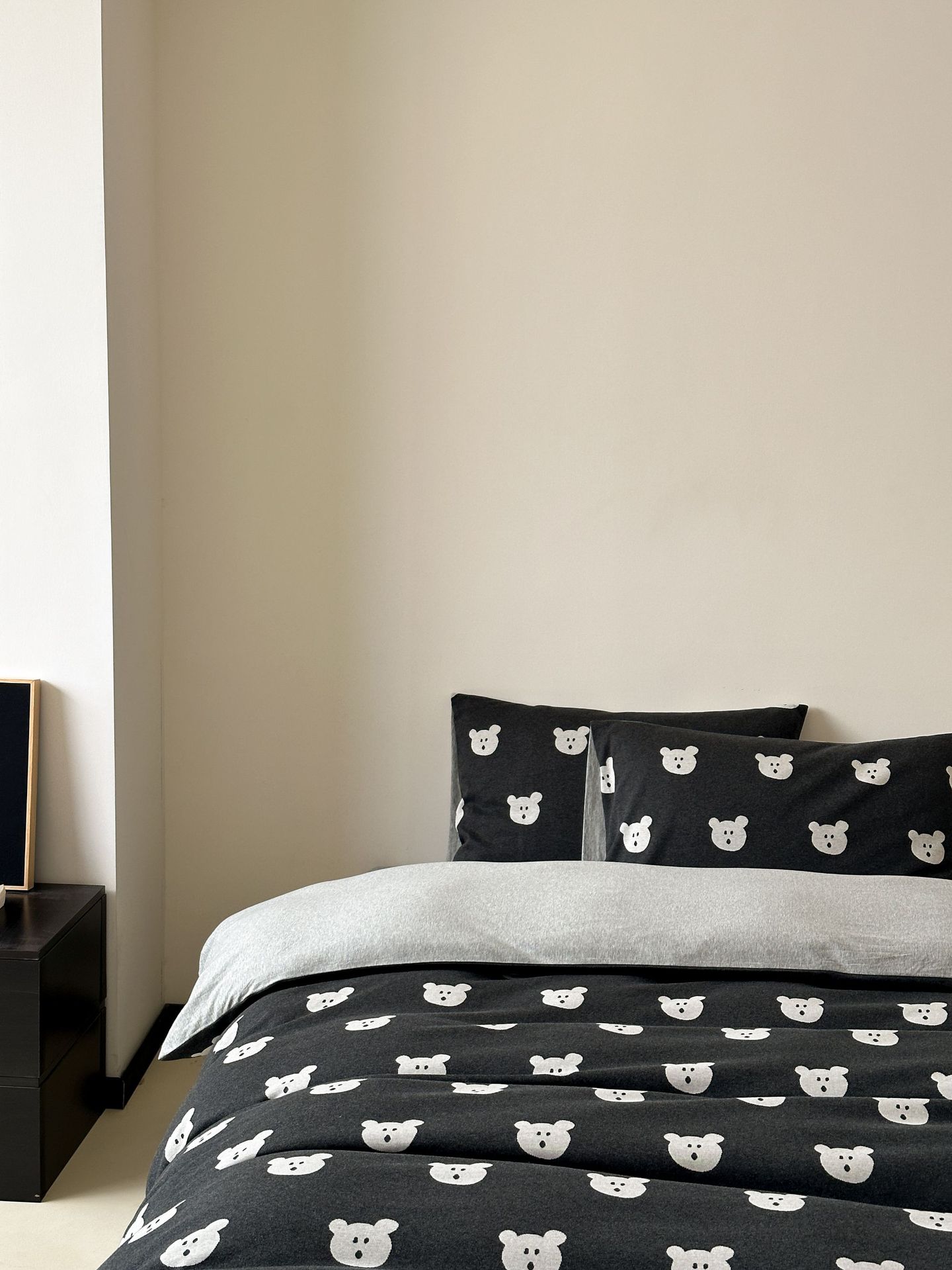 2025 Thickened knitted jacquard Class a all-cotton jacquard knitted cotton four-piece set, Tianzhu cotton Bear Naked Sleeping Quilt cover pic 1