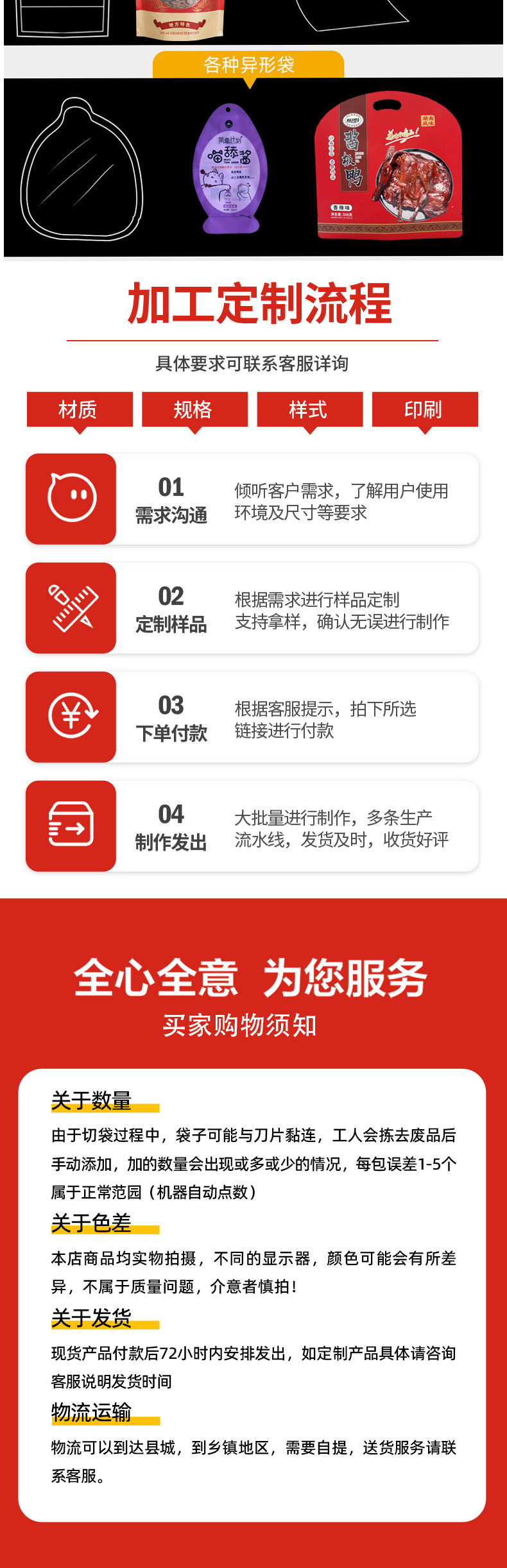 pe自封袋透明批发加厚封口袋塑料食品包装袋子塑封饰品密封袋定制详情10