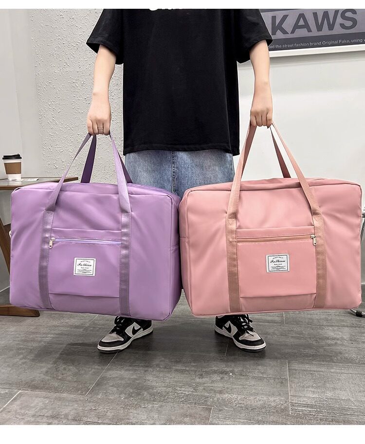 Wholesale of large capacity hand-held luggage bags, clothes and quilts, twill Oxford cloth finishing bags pic 25
