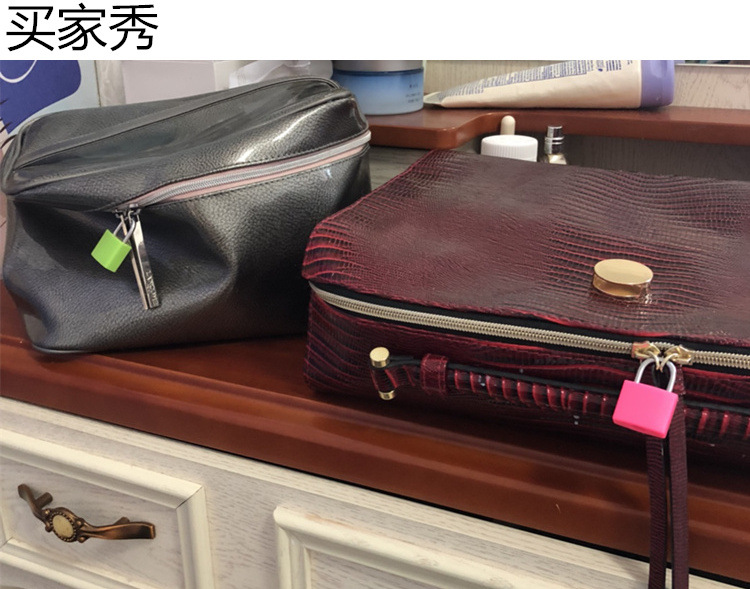 Colorful padlocks, universal mini locks, candy-colored student and toddler teaching AIDS, small locks, cartoon luggage mini locks pic 12