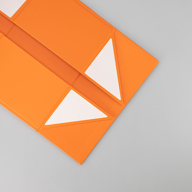 White seven-color folding gift box with printing and transportation space, flip-top gift box, in-stock packaging paper box pic 2