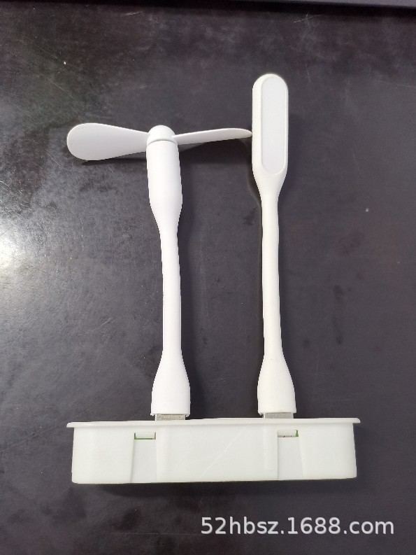 Folding table, outdoor table, dormitory bed, small table, lazy desk, computer desk, accessories, USB data cable, small fan pic 3