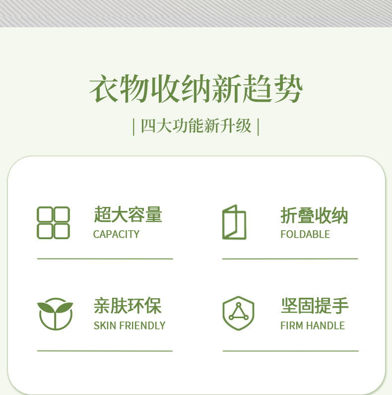 New large-capacity moving packing bags, quilt storage bags, clothes and cotton quilts, luggage sorting bags, waterproof and moisture-proof wholesale pic 4