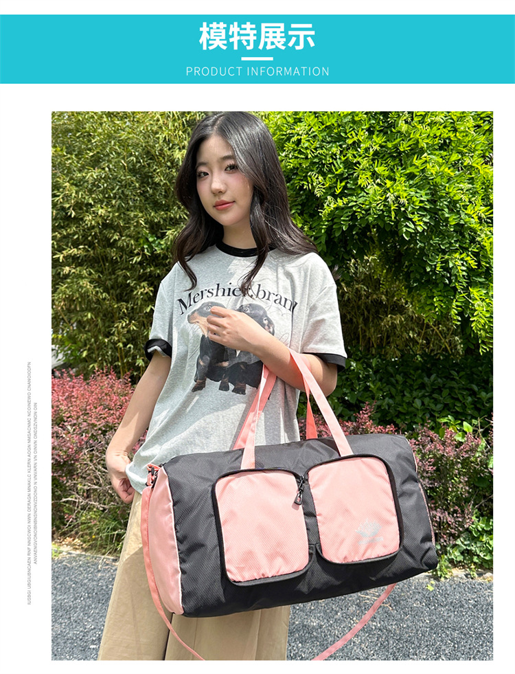 Yitu Warner Heim storage bag, large-capacity hand-held outdoor picnic bag, single-shoulder travel bag, fitness bag, luggage bag pic 11