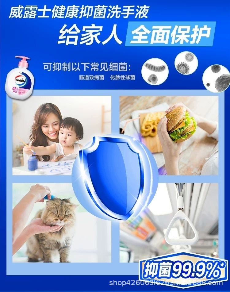 Vilusi Health Antibacterial Hand Sanitizer 525ml Silk Protein Double Protection Moisturizing Home, Unit, Labor Protection, Hotel Wholesale pic 2