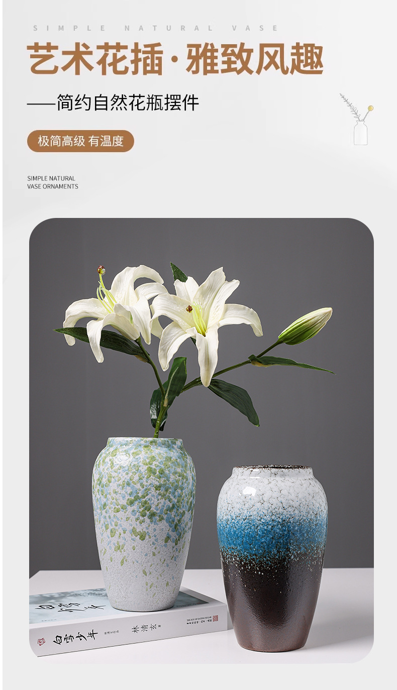 Винтажная керамическая ваза в китайском стиле 2025 года pic 7