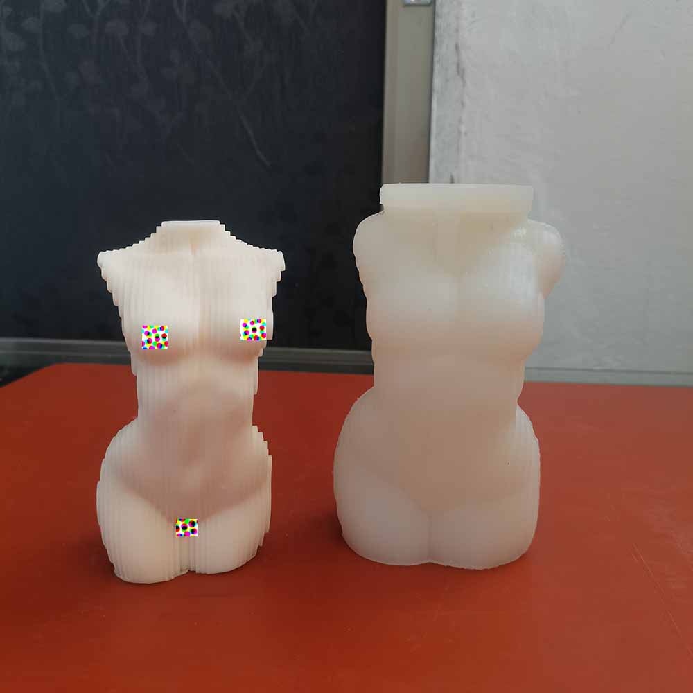 DIY3D立体人体女人香薰蜡烛滴胶石膏肥皂硅胶模具艺术摆件BK8254详情4