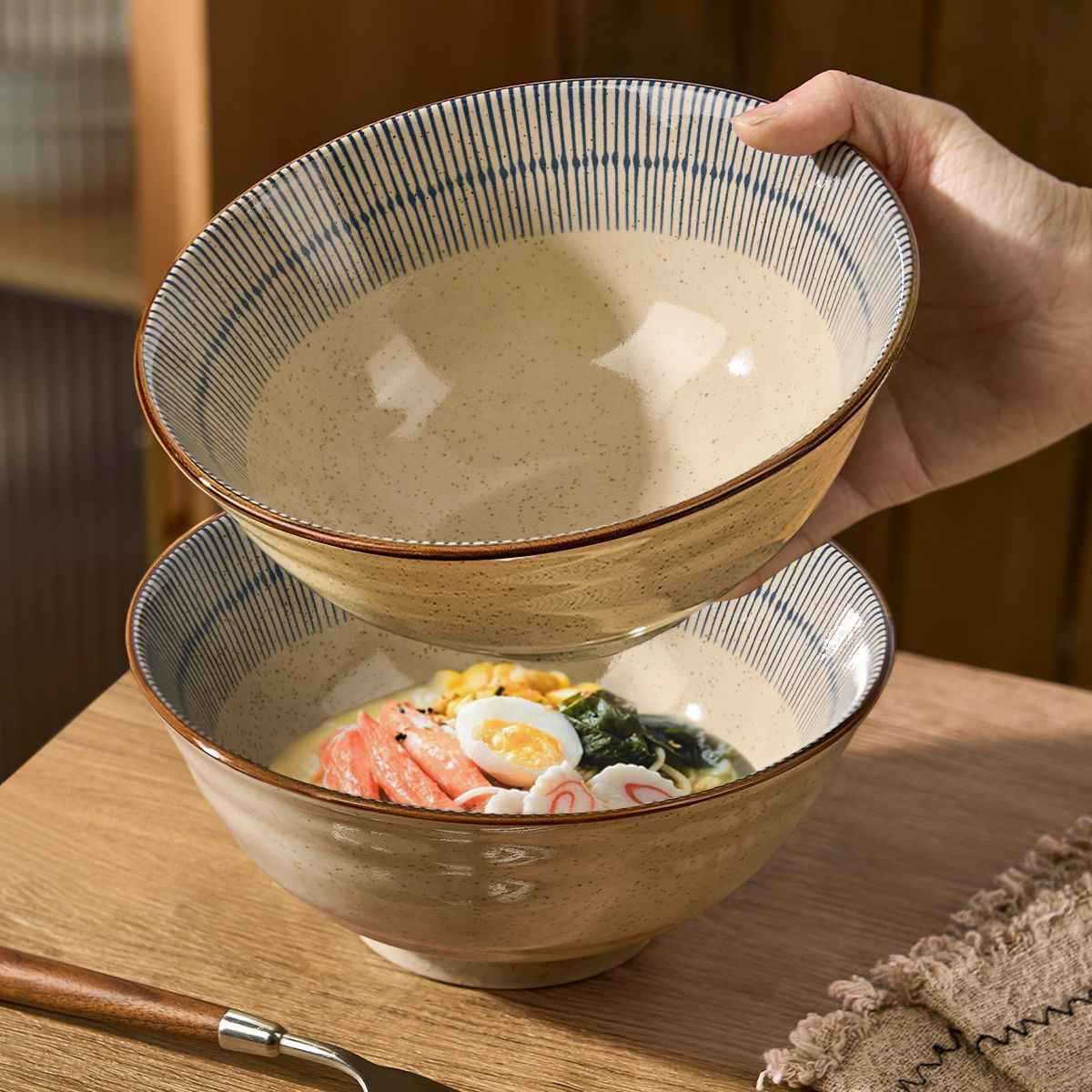 日式陶瓷面碗家用拉面碗2025新款釉下彩汤面碗吃面条碗泡面碗大碗详情1