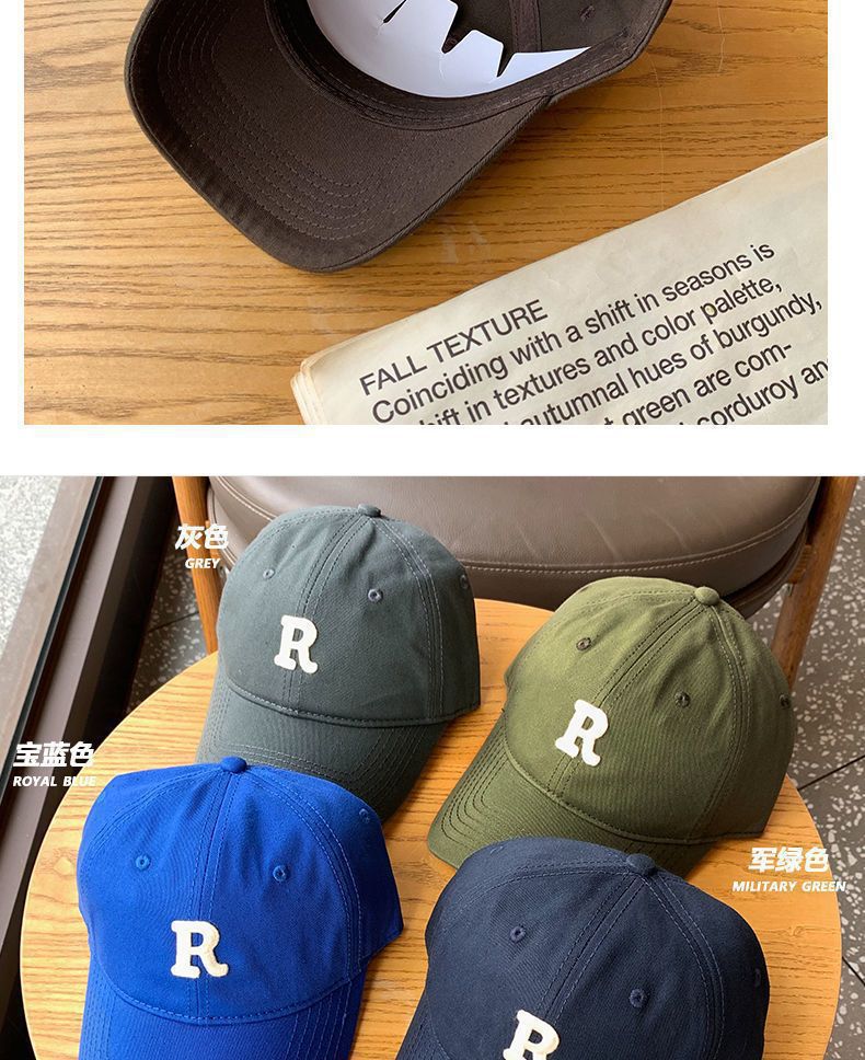 Summer cap for girls, universal baseball cap, big head circumference to show face, trendy and versatile small baseball cap, Korean-style sun hat for students pic 9