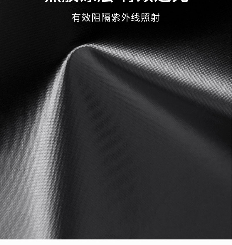 伞折叠遇水开花雨伞防晒遮阳伞晴雨两用三折伞黑胶太阳伞防紫外线详情10