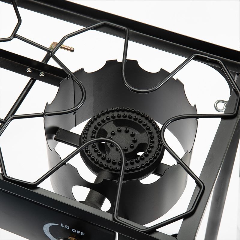 ATLAS Outdoor portable double-head gas stove, picnic stove, high-power folding camping cookware, Amazon stock, double-head pic 3