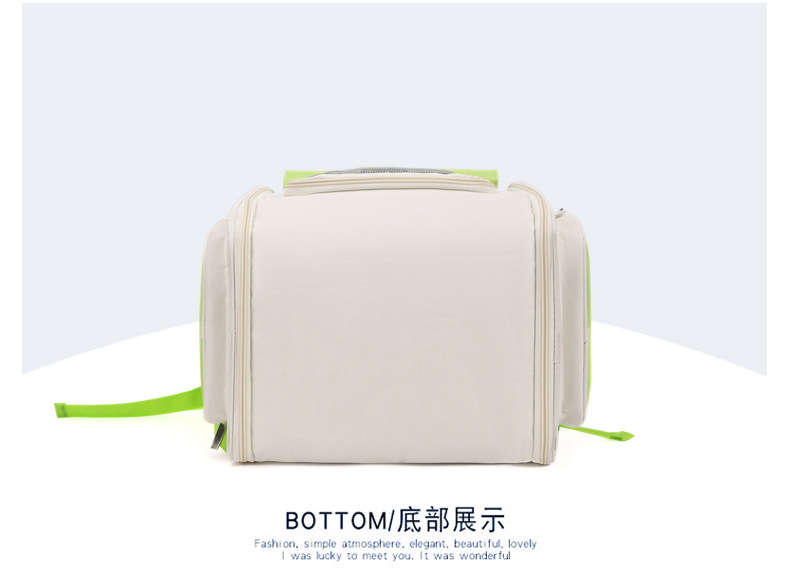 Fabricante de suministro directo bolsa de gato bolsa transpirable multicolor opcional llevar afuera ambos hombros transpirable alto nivel de apariencia mochila de viaje para mascotas pic 22