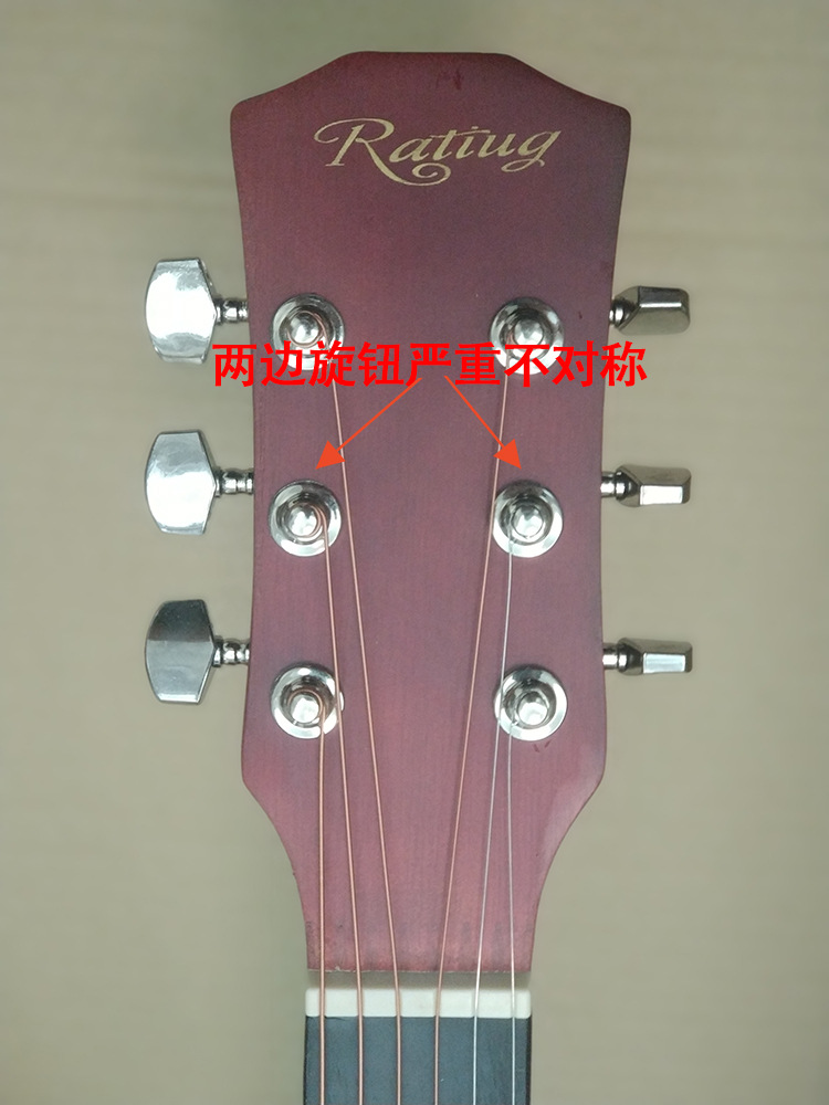 Factory direct sales of 38-inch guitars, 41-inch folk guitars, defective guitars, and practice acoustic guitars without affecting usage pic 7