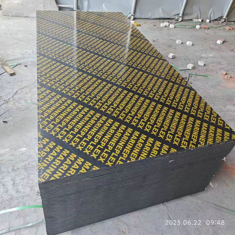 厂家货源建筑模板工地工程酚醛胶镜面胶合板黑板松木建筑木模板详情16