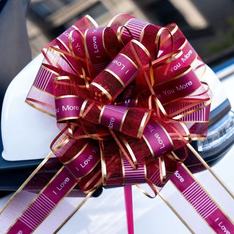 新款结婚拉花蝴蝶结婚车门把手装饰婚庆用品婚房全套布置汽车婚礼详情7