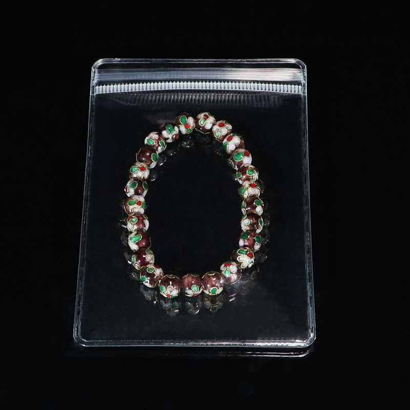 Beijing Cloisonne classical ethnic style jewelry, cloisonne enamel filigree silver blue round bead bracelet pic 21