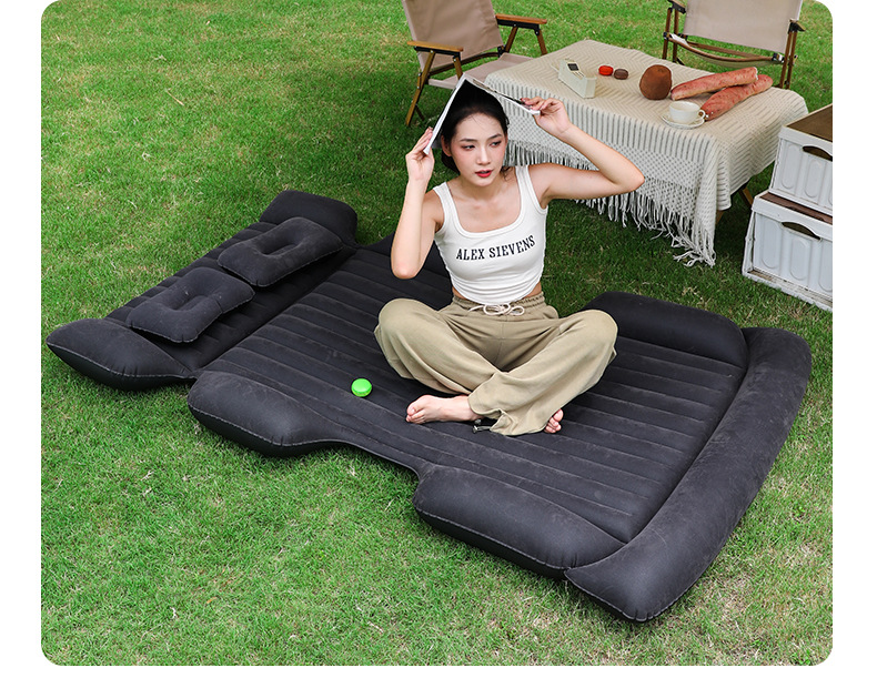 Factory in-stock SUV trunk inflatable beds, travel trunk inflatable beds, foldable inflatable beds pic 23