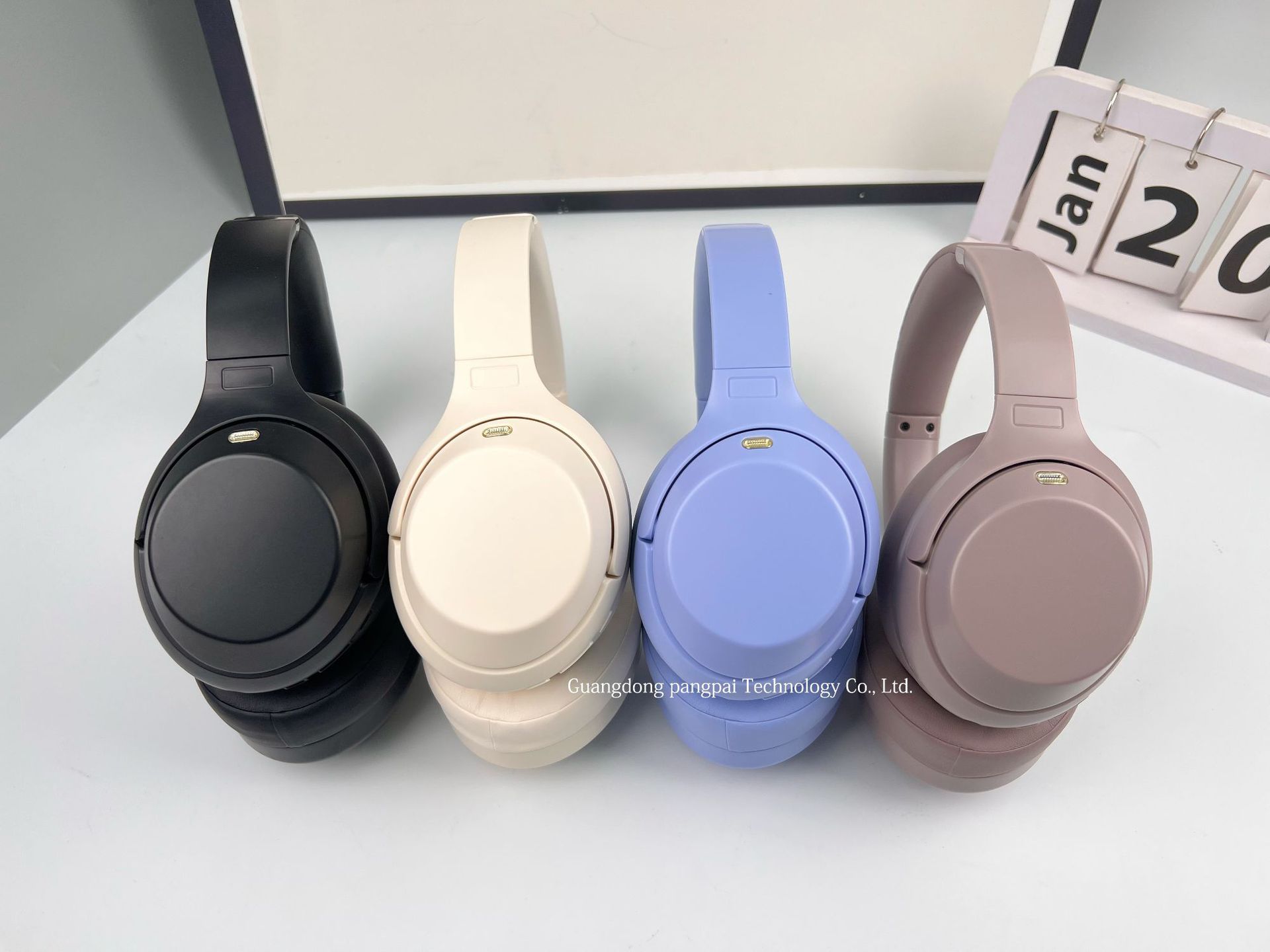 跨境爆款M4ANC主动降噪无线头戴式蓝牙耳机全包耳运动通话耳机5.4详情3