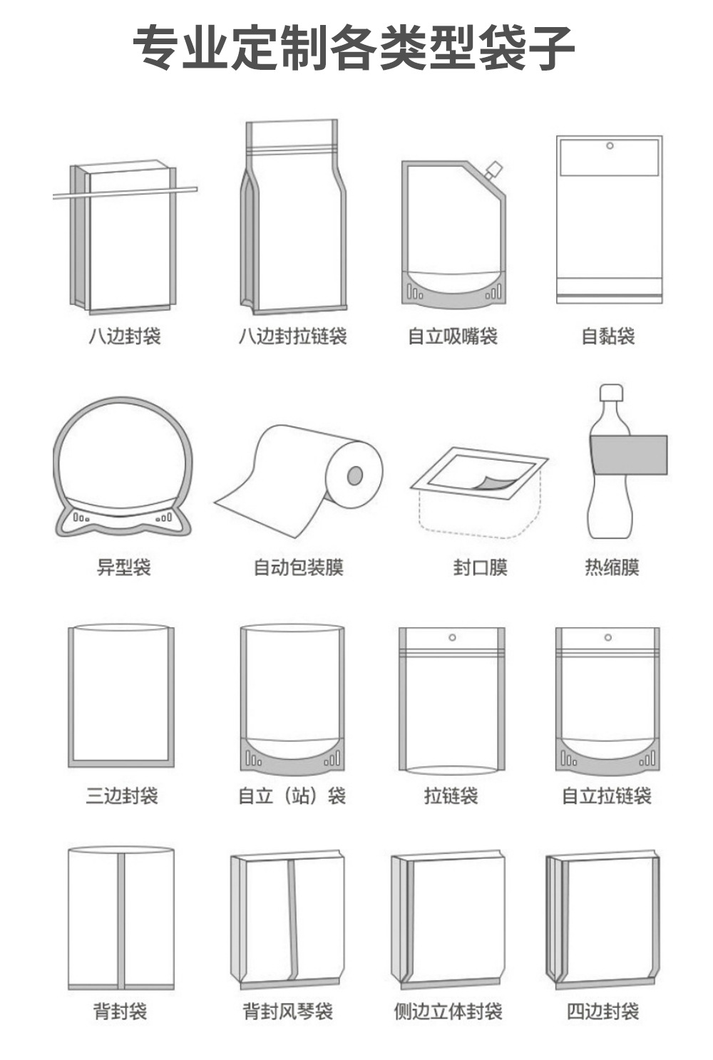 Wholesale of pearlescent bags, pearlescent films, yin-yang bone bags, pearlescent films, self-sealing bags, phone cases, packaging bags, transparent bags for accessories pic 21