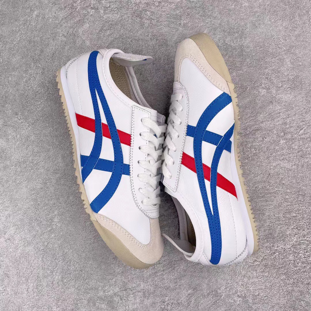 莆田纯原鬼冢虎高版本OnitsukTiger66经典男女休闲情侣板鞋详情8