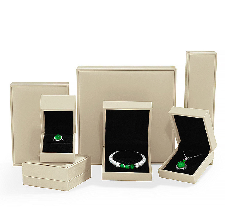 拉丝PU首饰盒戒指吊坠项链手镯盒首饰收纳盒饰品盒礼品盒高级感详情14