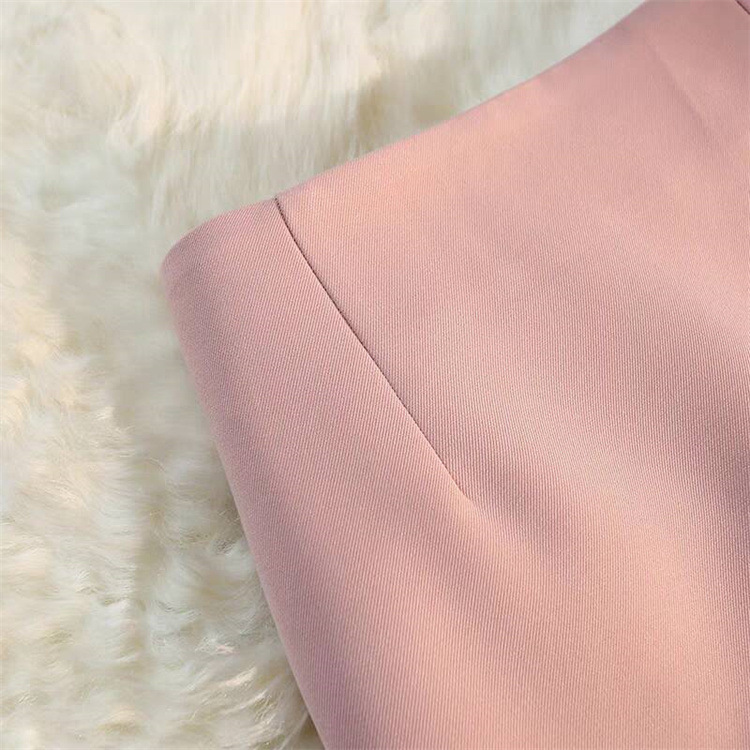 西装半身裙女中长款直筒裙垂坠感夏季2025小个子通勤风开叉包臀裙详情7