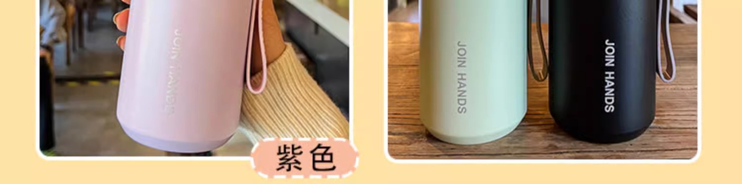 新款2024儿童保温杯大容量男女生水杯高颜值便携316不锈钢保温杯详情7