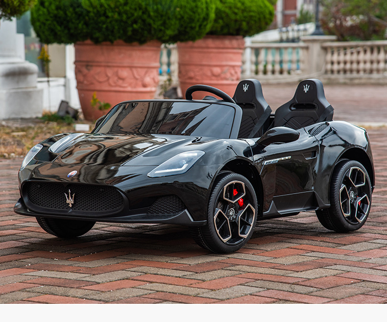 玛莎正版拉蒂MC20双座儿童电动车四轮宝贝玩具车可坐双人儿童电动详情37