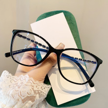 超大框黑框眼镜近视男女可配有度数大脸显瘦素颜神器眼镜框眼睛架详情17